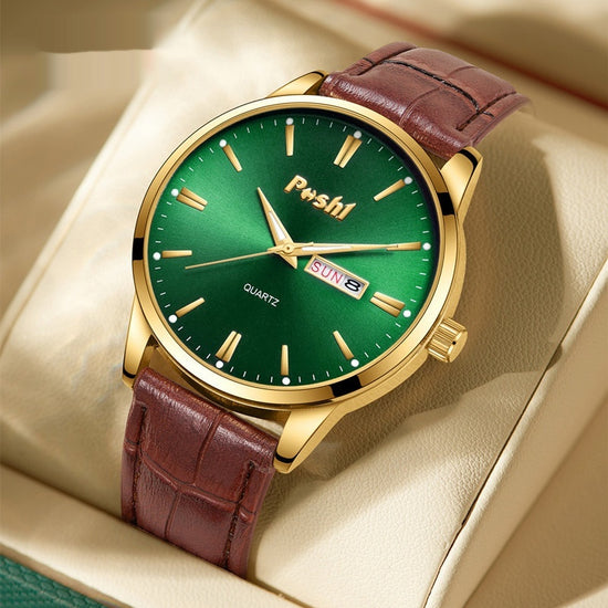 Men’s Waterproof Quartz Watch – Luxury Business Wristwatch