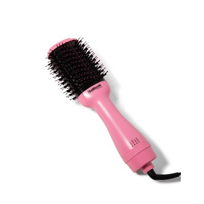 Trademark Beauty Easy Blo Hair Dryer & Styler – Pink, One-Step Volumizer