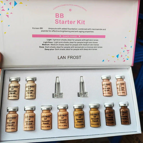 BB Cream Glow Serum Ampoule 8ml – Niacinamide Hydrating Foundation