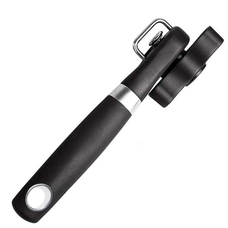 Safety can opener opening a can with no sharp edges kitchen tool